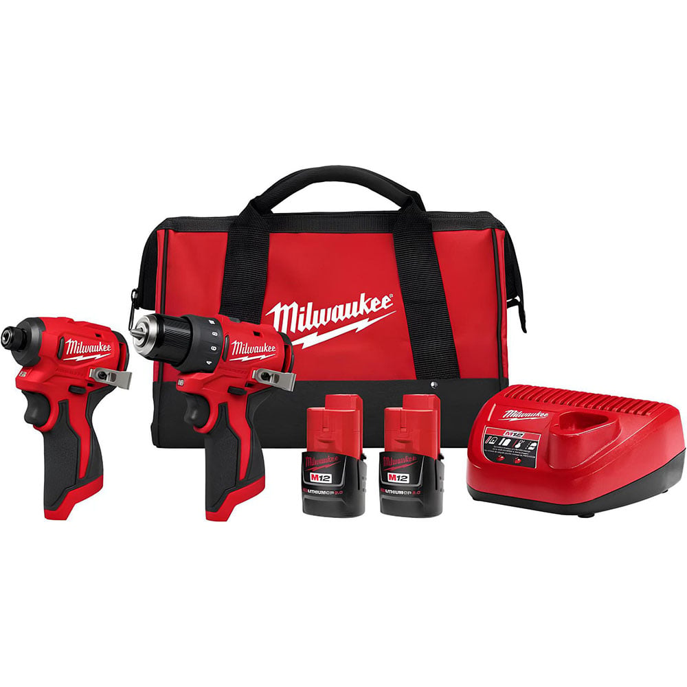 Milwaukee M12 Subcompact Brushless 2-Tool Combo Kit 3494-22 - Acme