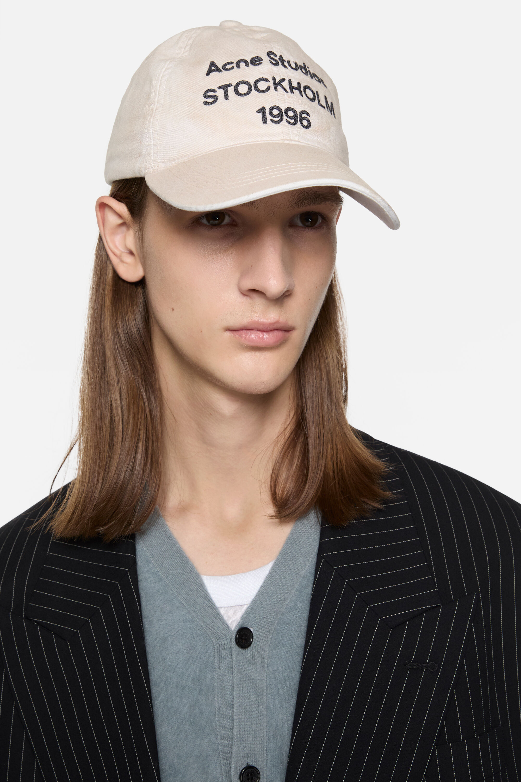 Acne Studios - ロゴキャップ - ダスティホワイト
