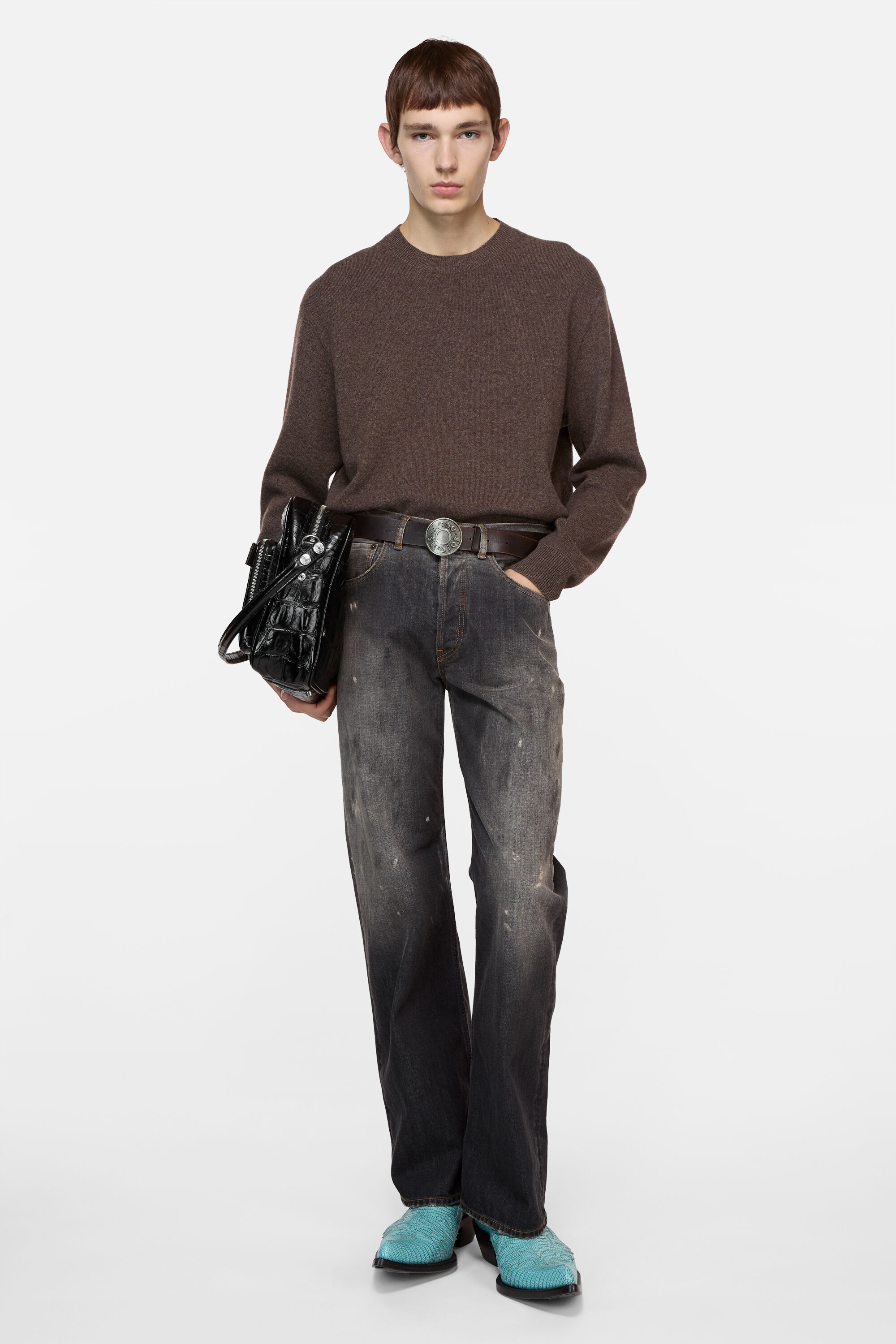 Acne Studios - カシミヤセーター - ウォルナットブラウン