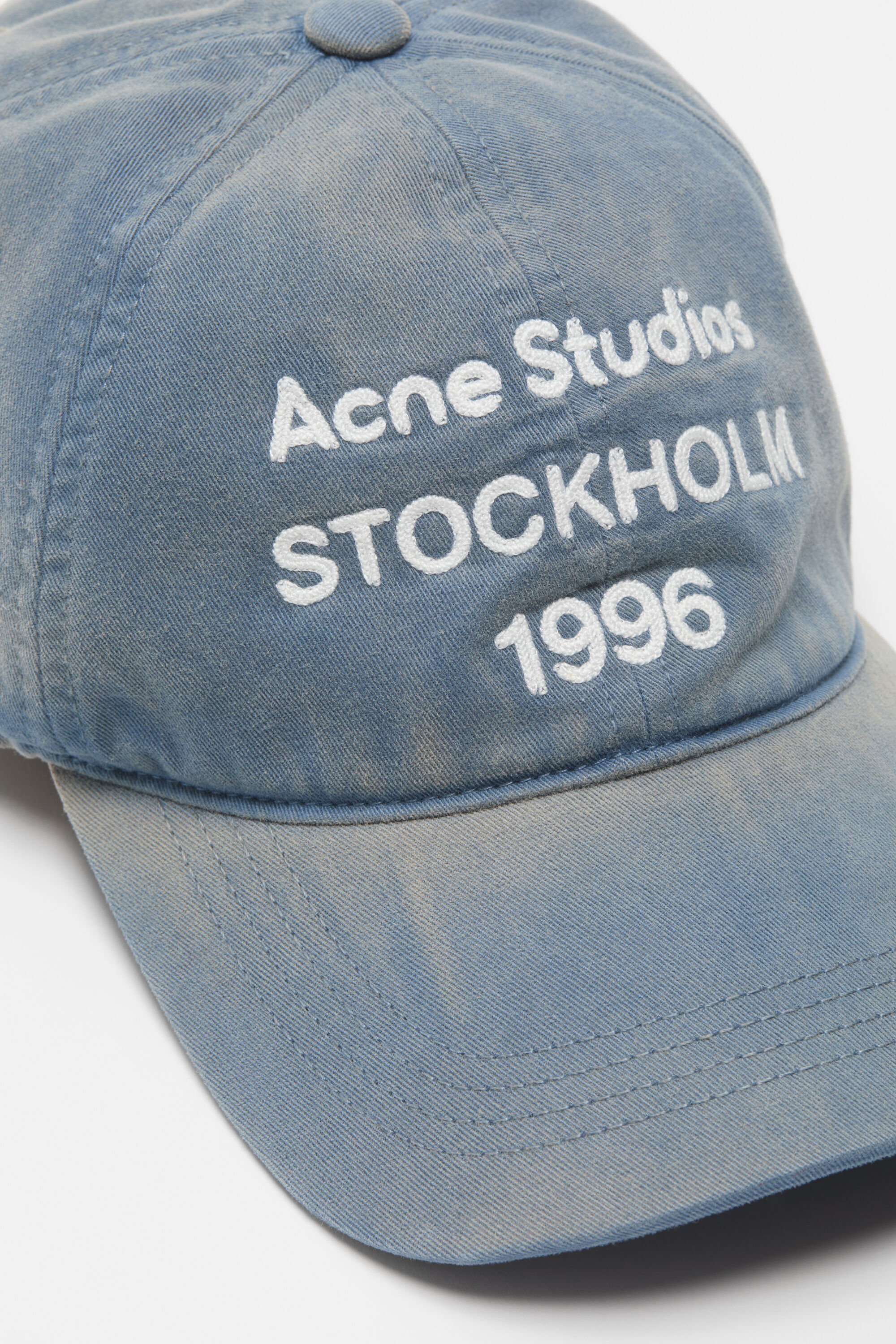Acne Studios - ロゴキャップ - ディープブルー