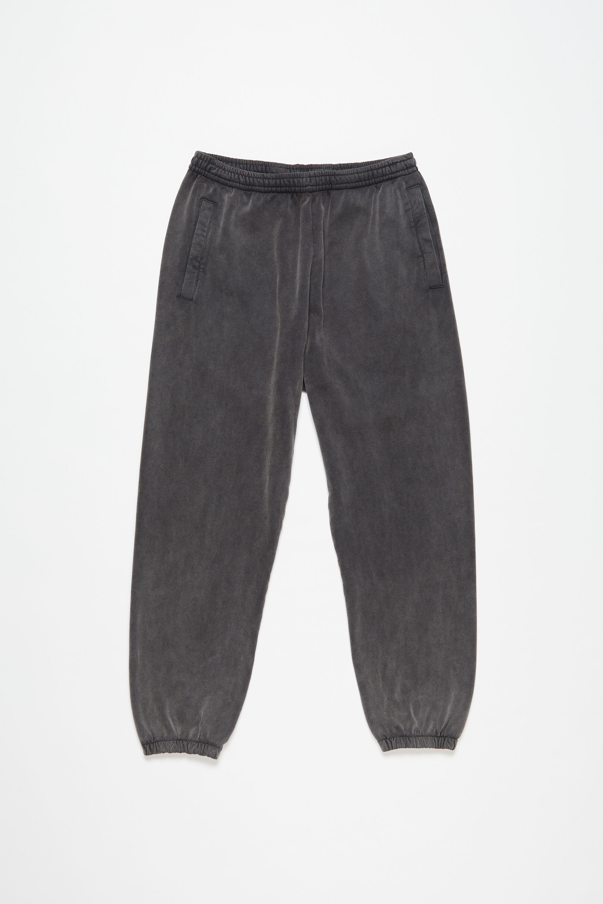 Acne Studios - コットンスウェットパンツ - フェイデッドブラック