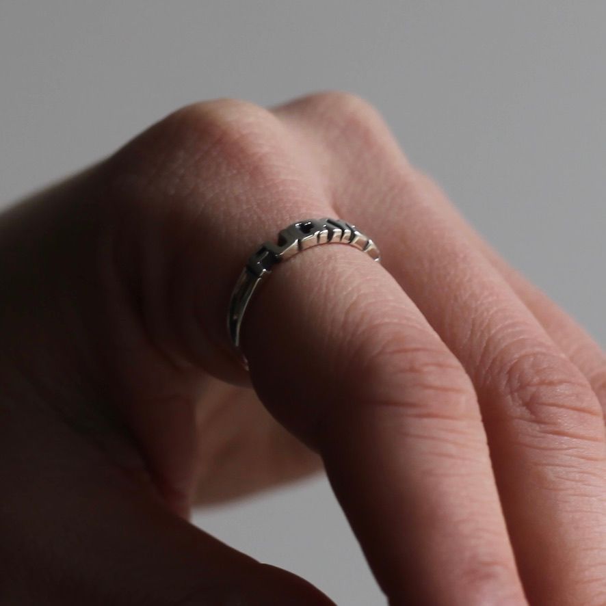 GARNI - 【残りわずか】Fuckyou Ring(SILVER) | ACRMTSM ONLINE STORE