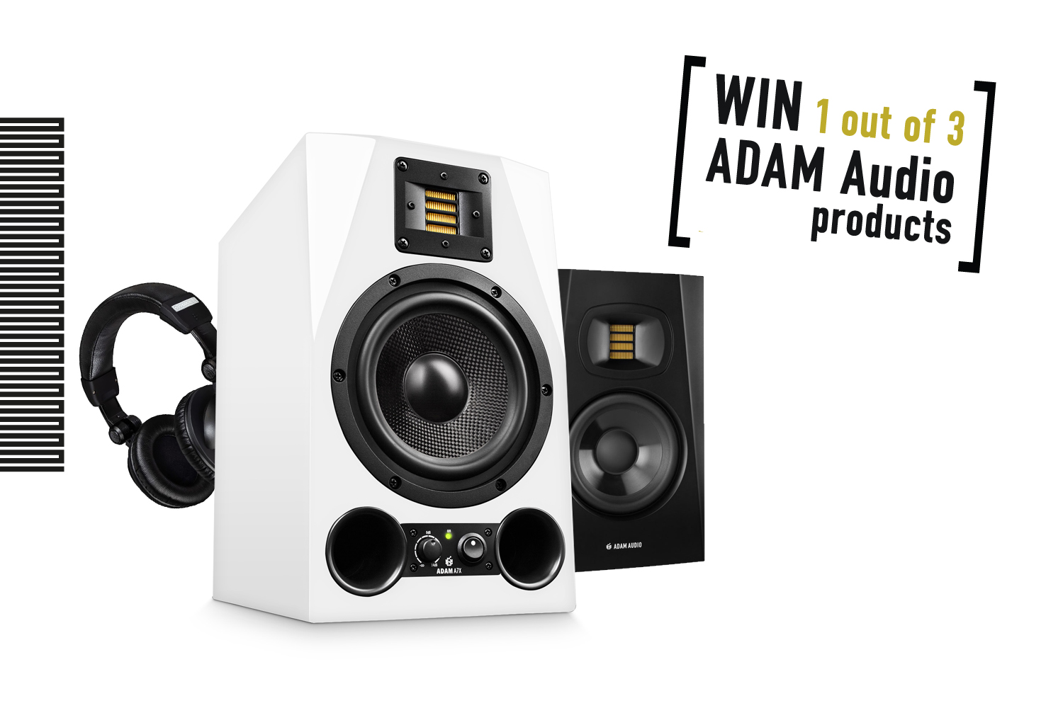 20 years of ADAM Audio – Win a special edition A7X white glossy!