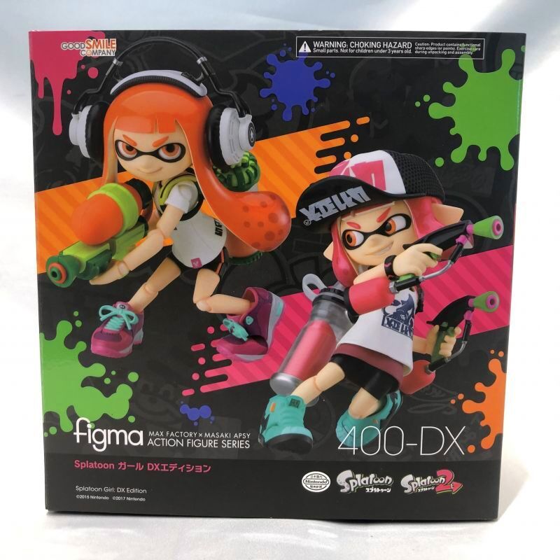 △買取品△ 【開封】figma 400-DX スプラトゥーン ガールDX