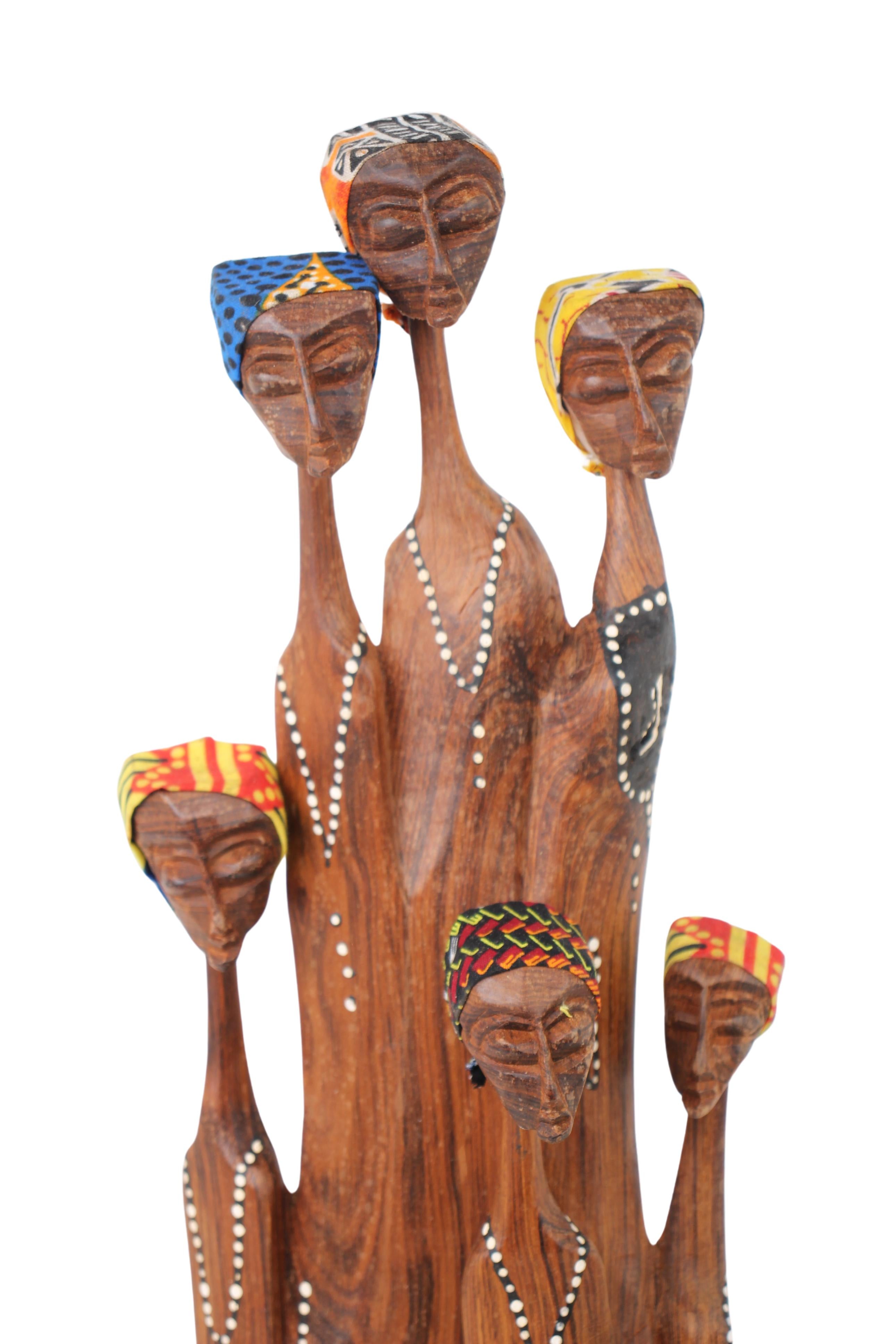 Makonde Tribe Mozambican Family ~20.9