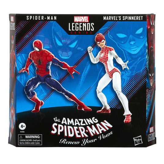 Marvel Legends - Spider-Man and Marvel's Spinneret 2-Pack – Ages