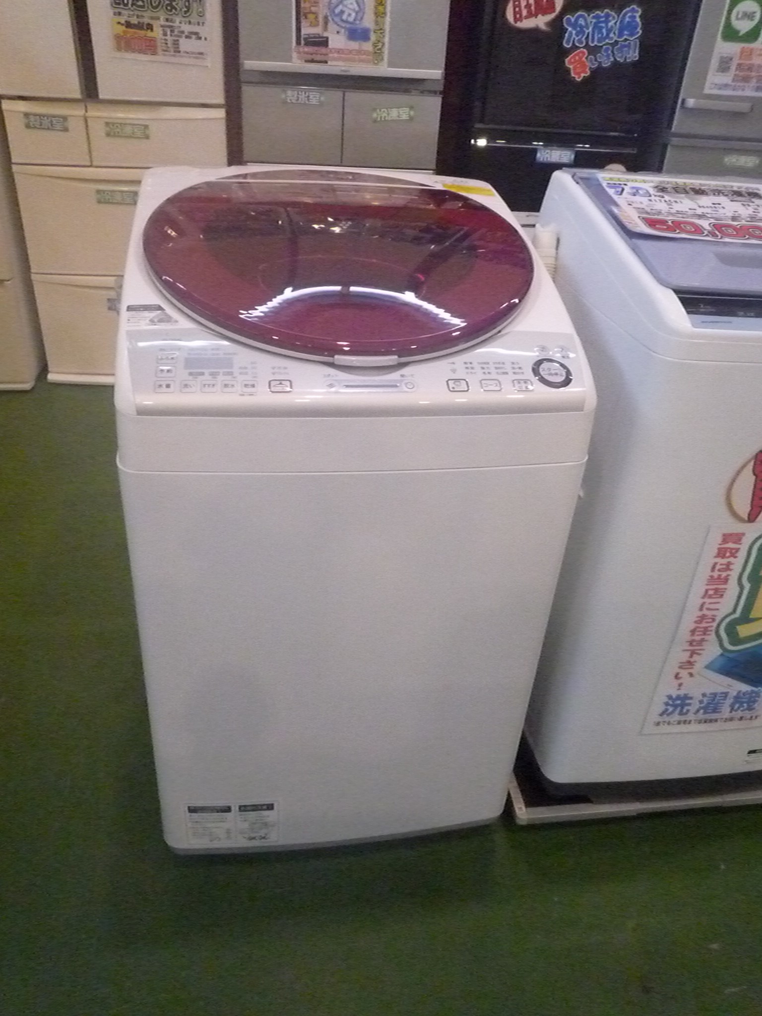 洗濯乾燥機入荷しました！SHARP ES-TX840 2015年式 洗濯8㎏ 乾燥4.5