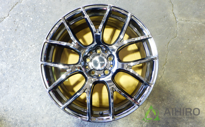 アウディTTのホイールに付いたガリ傷を修理しました - 埼玉県川越市