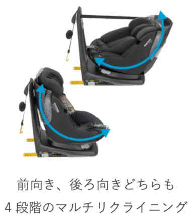 好評につき再販決定＞オランダ発チャイルドシートのマキシコシ、足元