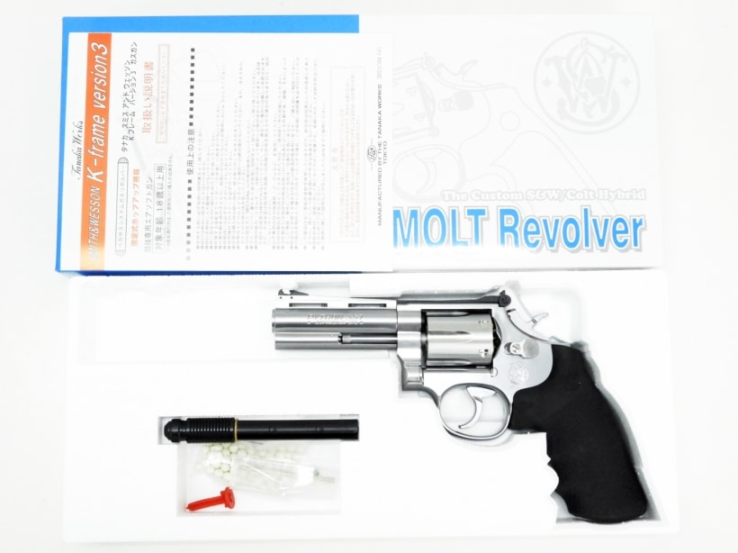 タナカ] SMOLT/スモルト リボルバー 4インチ ステンレス フィニッシュ