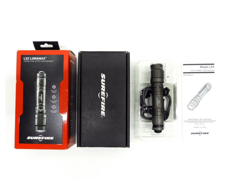 SUREFIRE] LX2 LUMAMAX LEDフラッシュライト (中古)の販売ページ