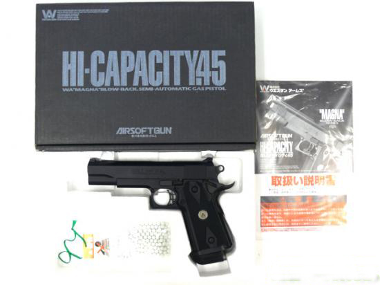 WA ウエスタンアームズ ハイキャパ CQB ブローバック ガスガン WA