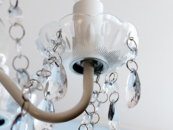 5灯シャンデリア Juera(ジュエラ)シェード無し | 家具・インテリア通販