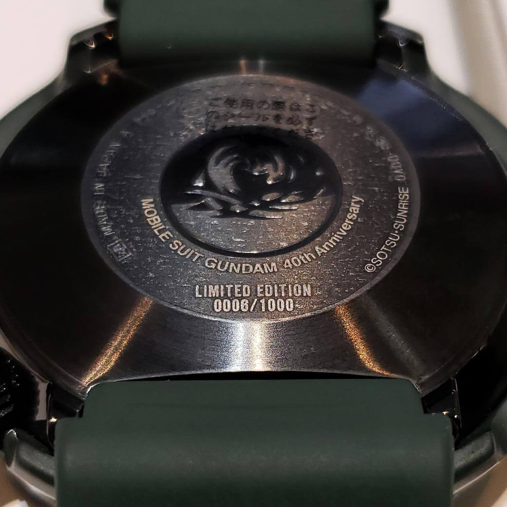 プロスペックス SEIKO PROSPEX マリーンマスター 機動戦士ガンダム 40