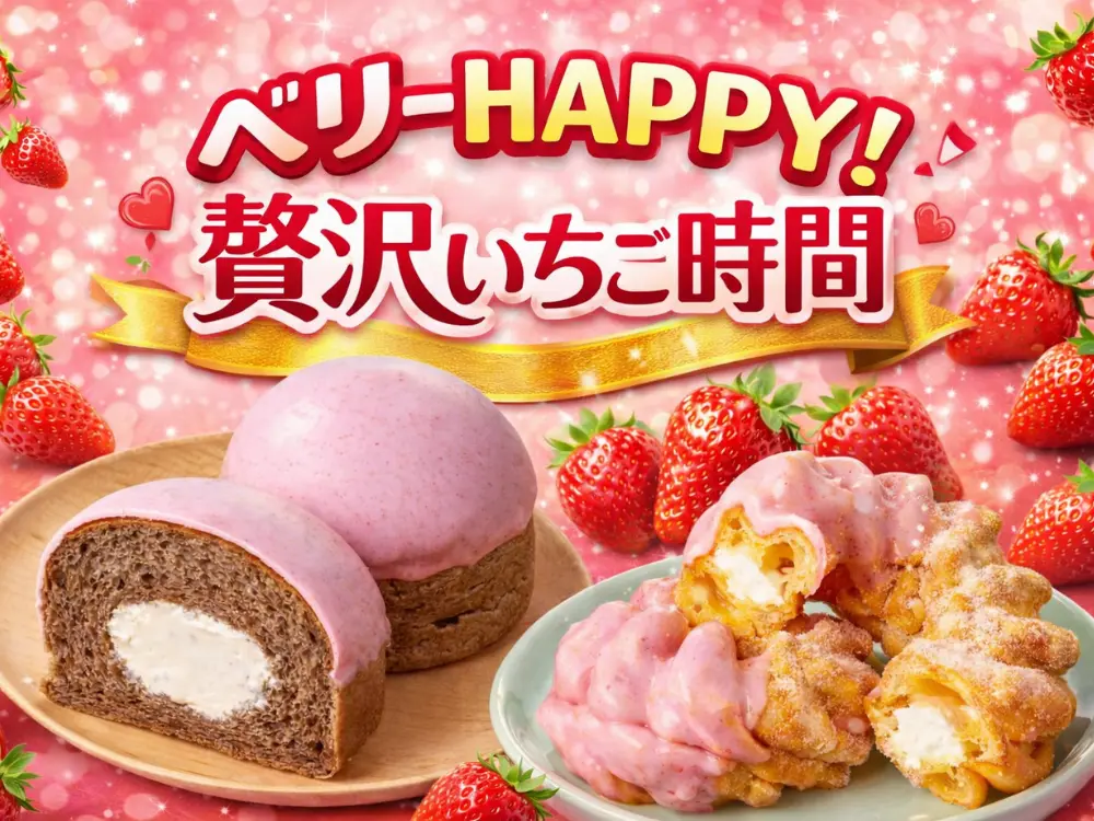 ベリーHAPPY！贅沢いちご時間 ※期間終了 - モンドール by AKM group