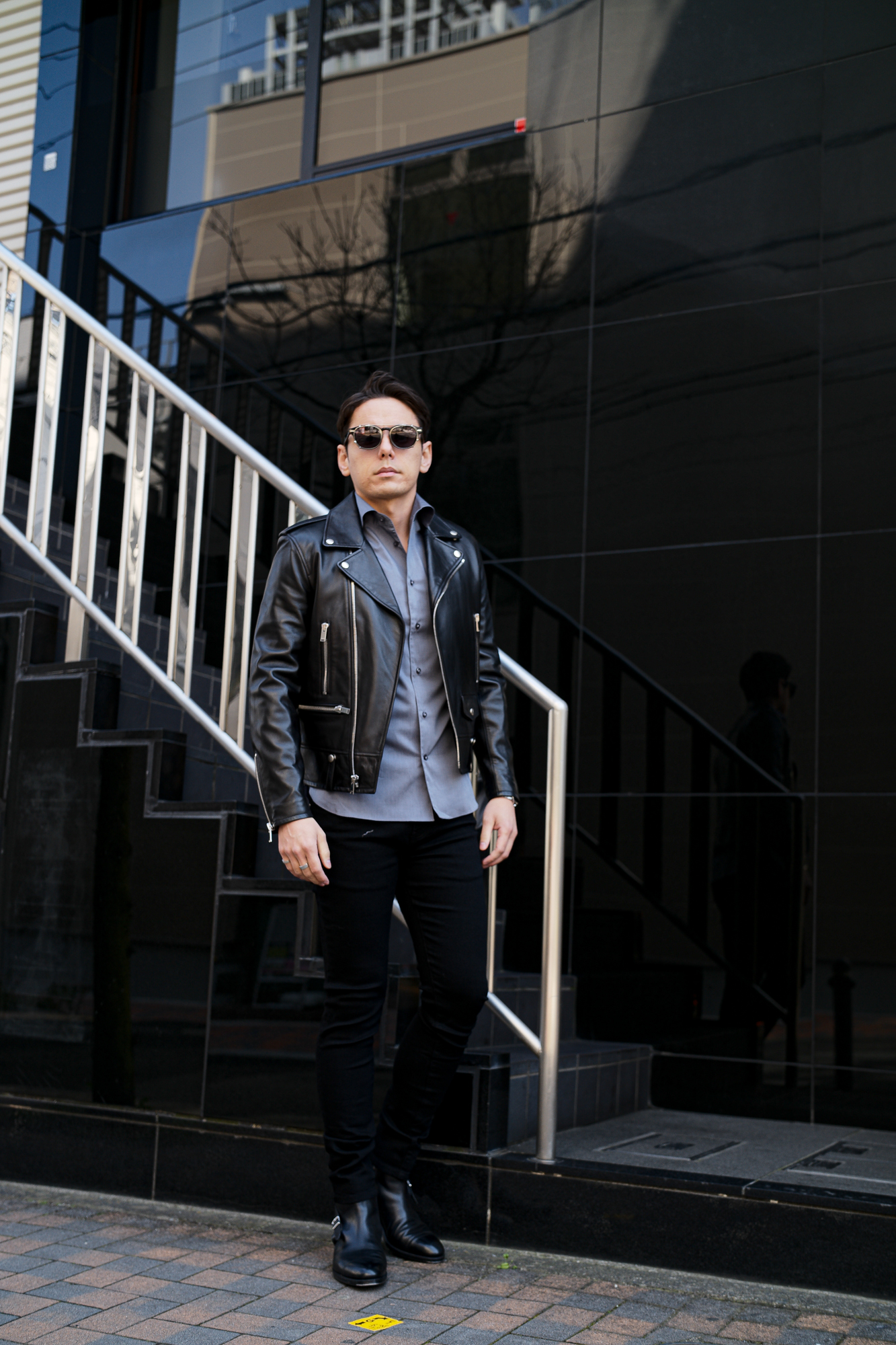 SAINT LAURENT (サンローラン) L01 MOTORCYCLE JACKET (モーター