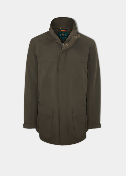 Lockwood Men's Shooting Coat In Olive - Shooting Fit – Alan Paine