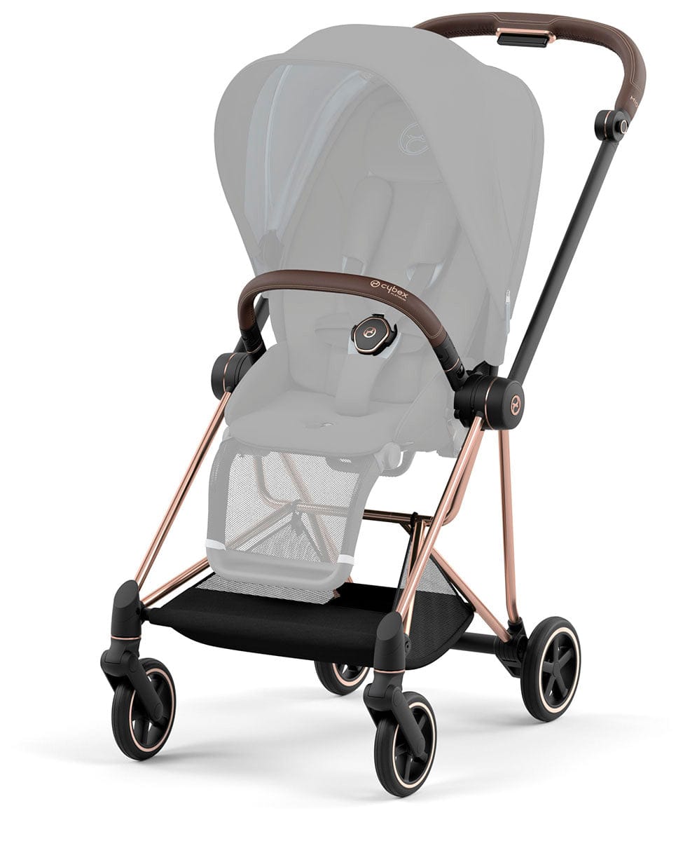 Cybex Mios 3 Stroller Frame - Rose Gold / Brown – Albee Baby
