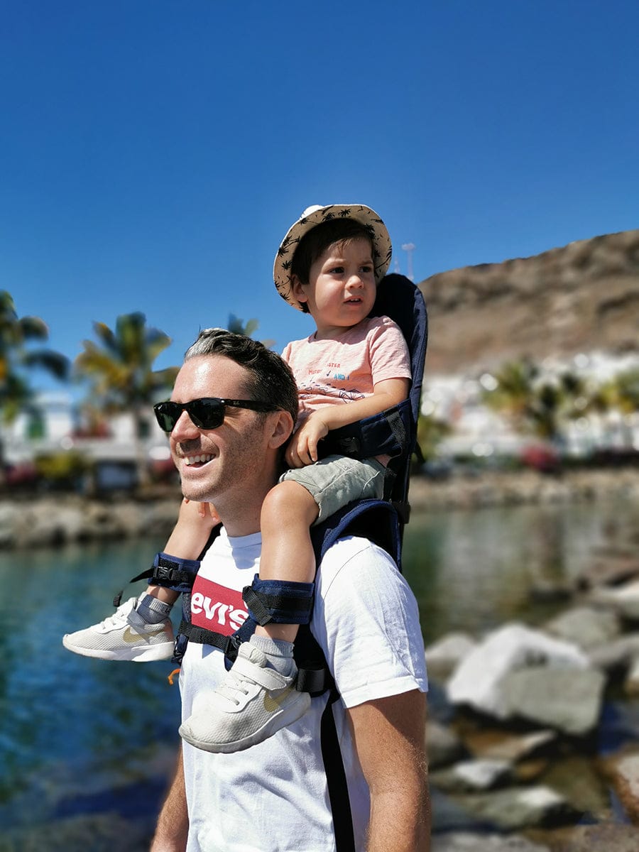 MiniMeis G4 Carrier - Black/Navy – Albee Baby