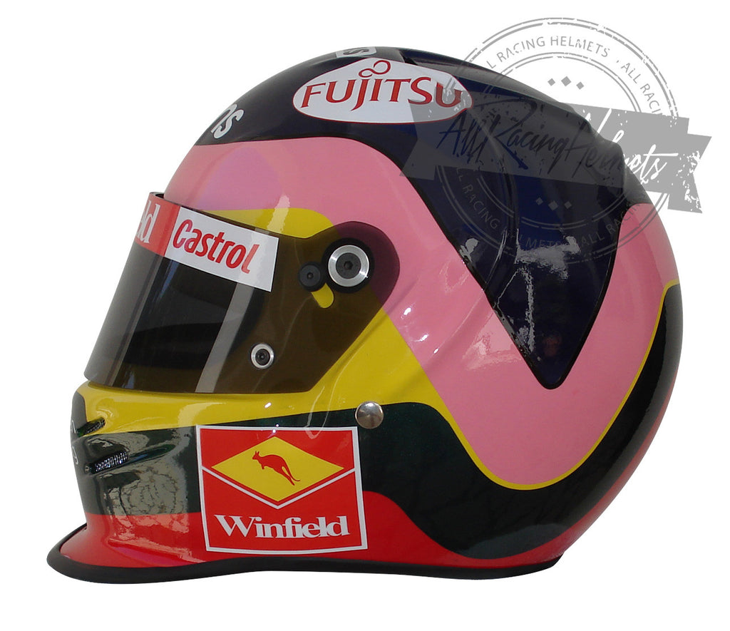 Jacques Villeneuve 1998 F1 Replica Helmet Scale 1:1 – All Racing