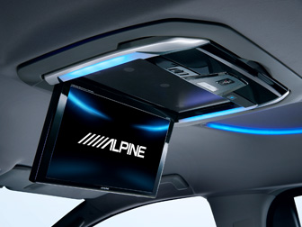 9型WSVGAヘッドレスト取付け型リアビジョン・2台パックSSA9T | カー