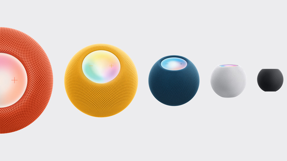 HomePod mini、大胆で新しいカラーで本日提供開始 - Apple (日本)