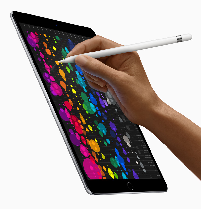Apple、新しい10.5インチiPad Proと12.9インチモデルのアップデートを