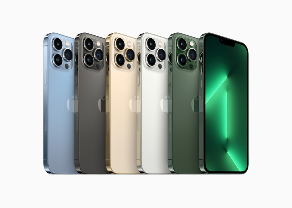 Apple、iPhone 13のラインナップに加わった魅力的な新しいグリーンの