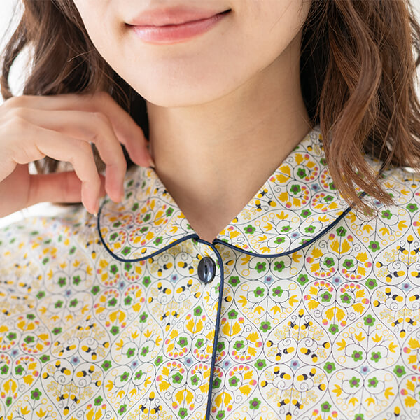 LIBERTY】リバティ 天竺プリント レディース パジャマ 綿100% 高級