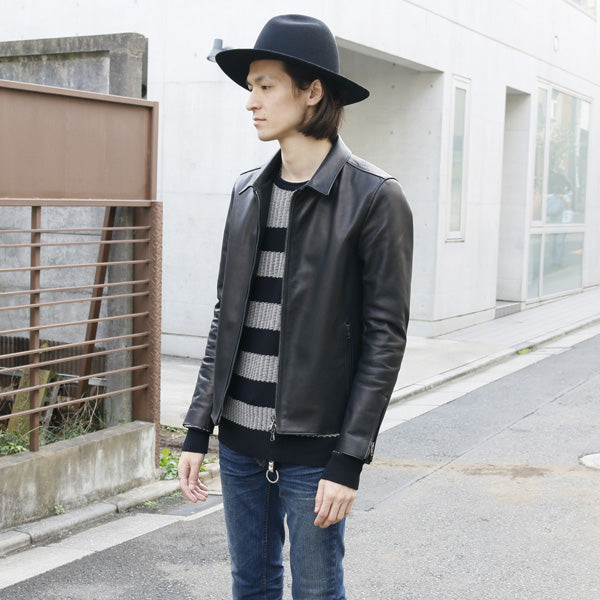 Lounge Lizard COW SOFT MAT 素上げ シングルライダース No.0187 「Area」