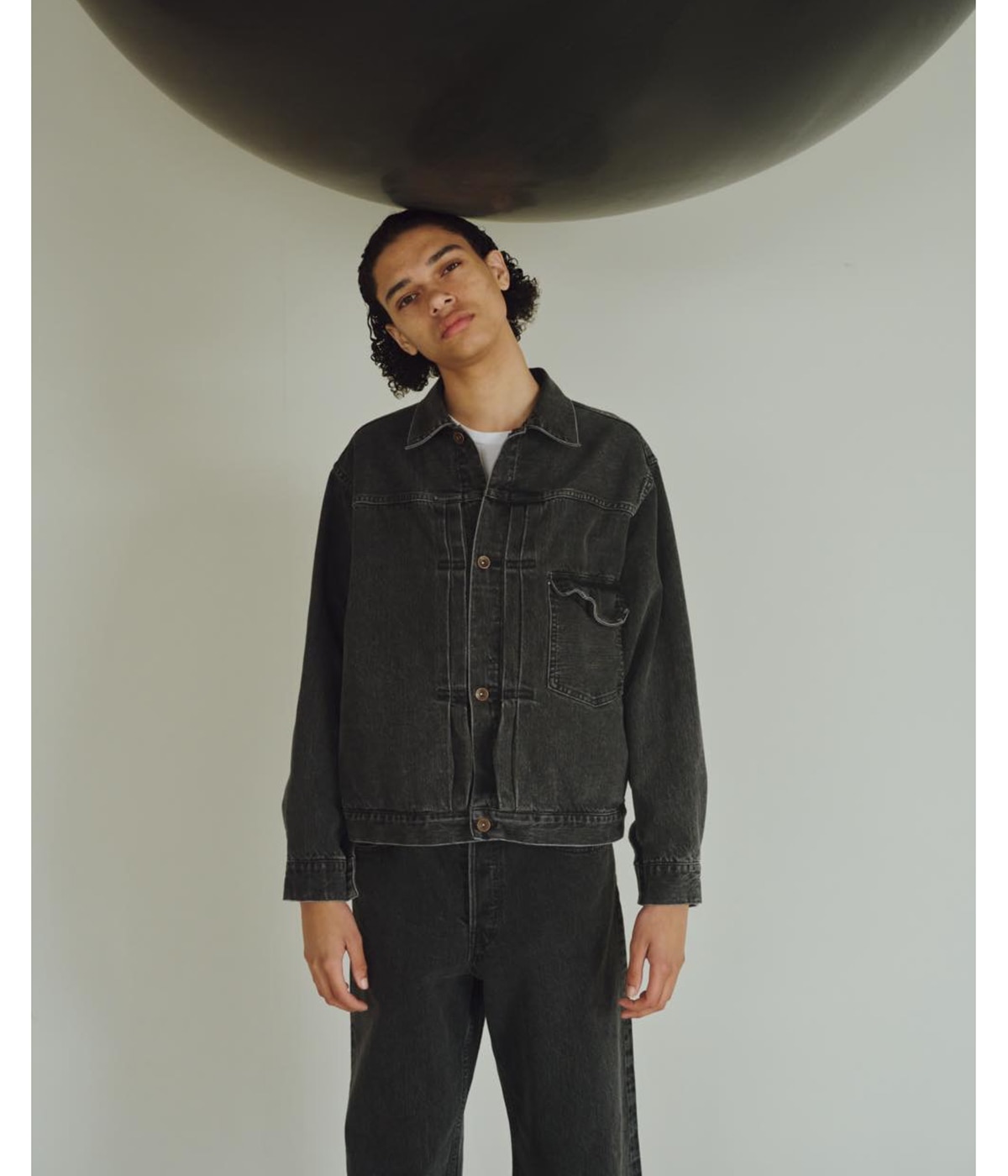TYPE-1 DENIM JACKET -ORGANIC COTTON 13.5oz SELVEDGE DENIM- | marka