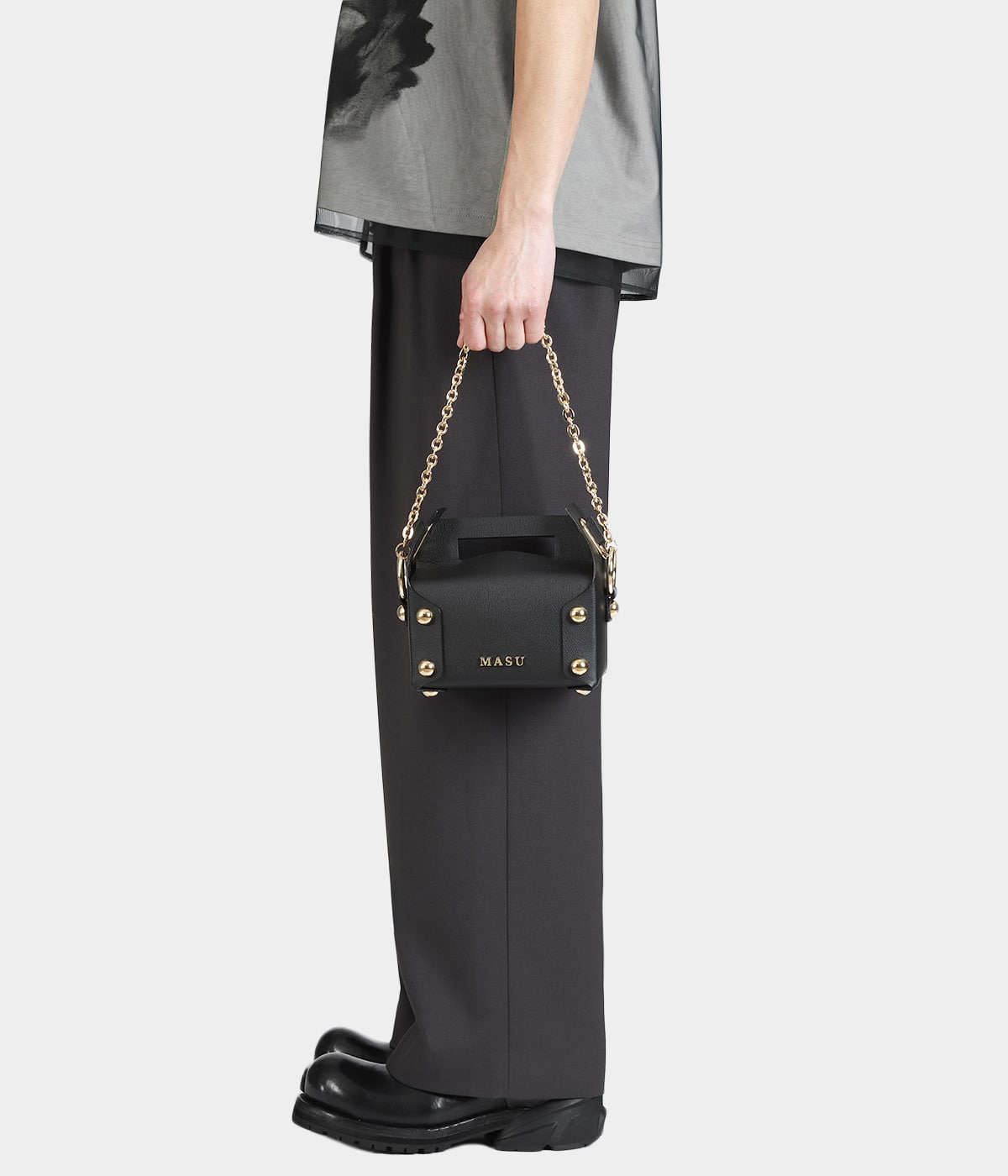 LEATHER CAKE BAG | MASU(エムエーエスユー) / バッグ ショルダー