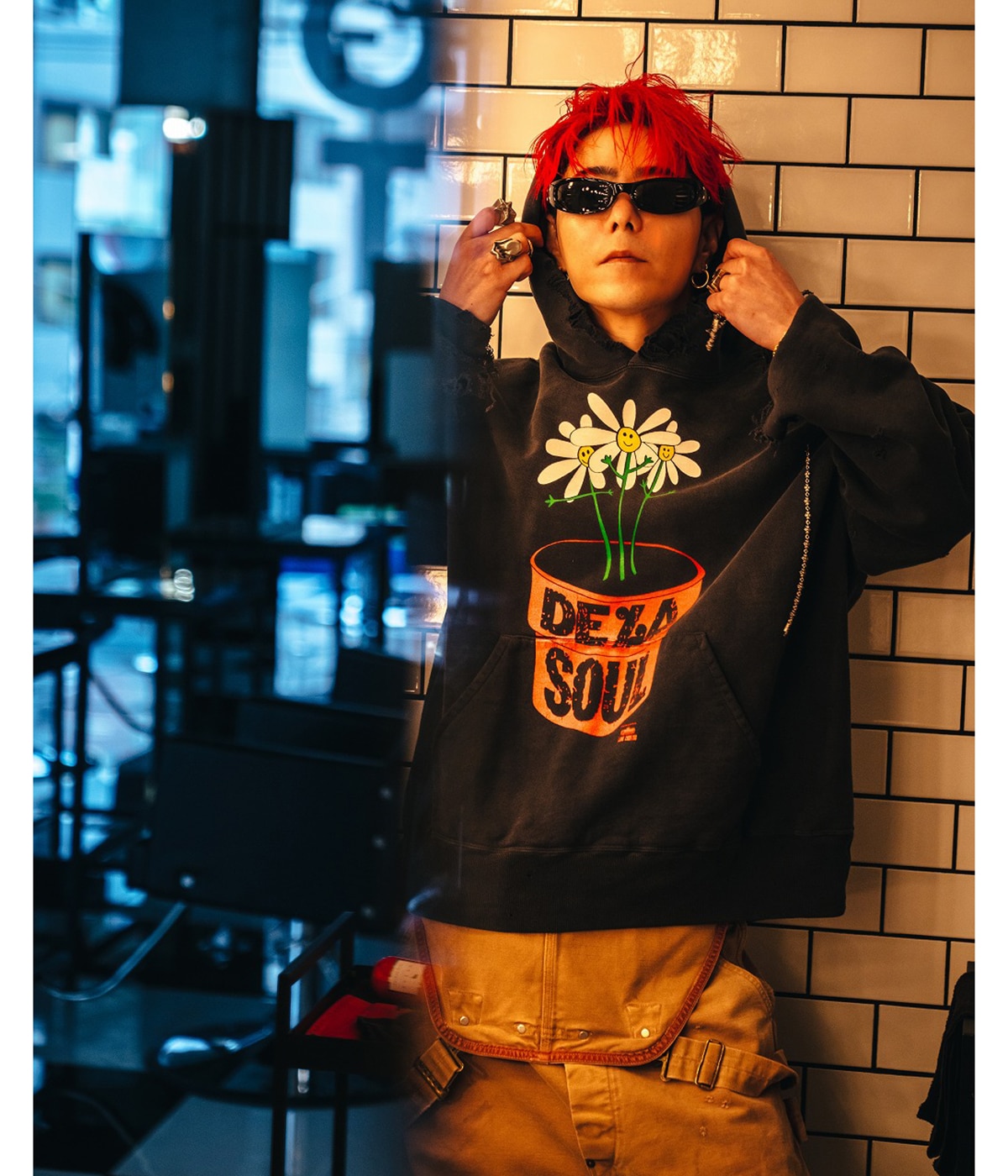 DLS_HOODIE/DE LA SOUL | SAINT Mxxxxxx(セント マイケル) / トップス