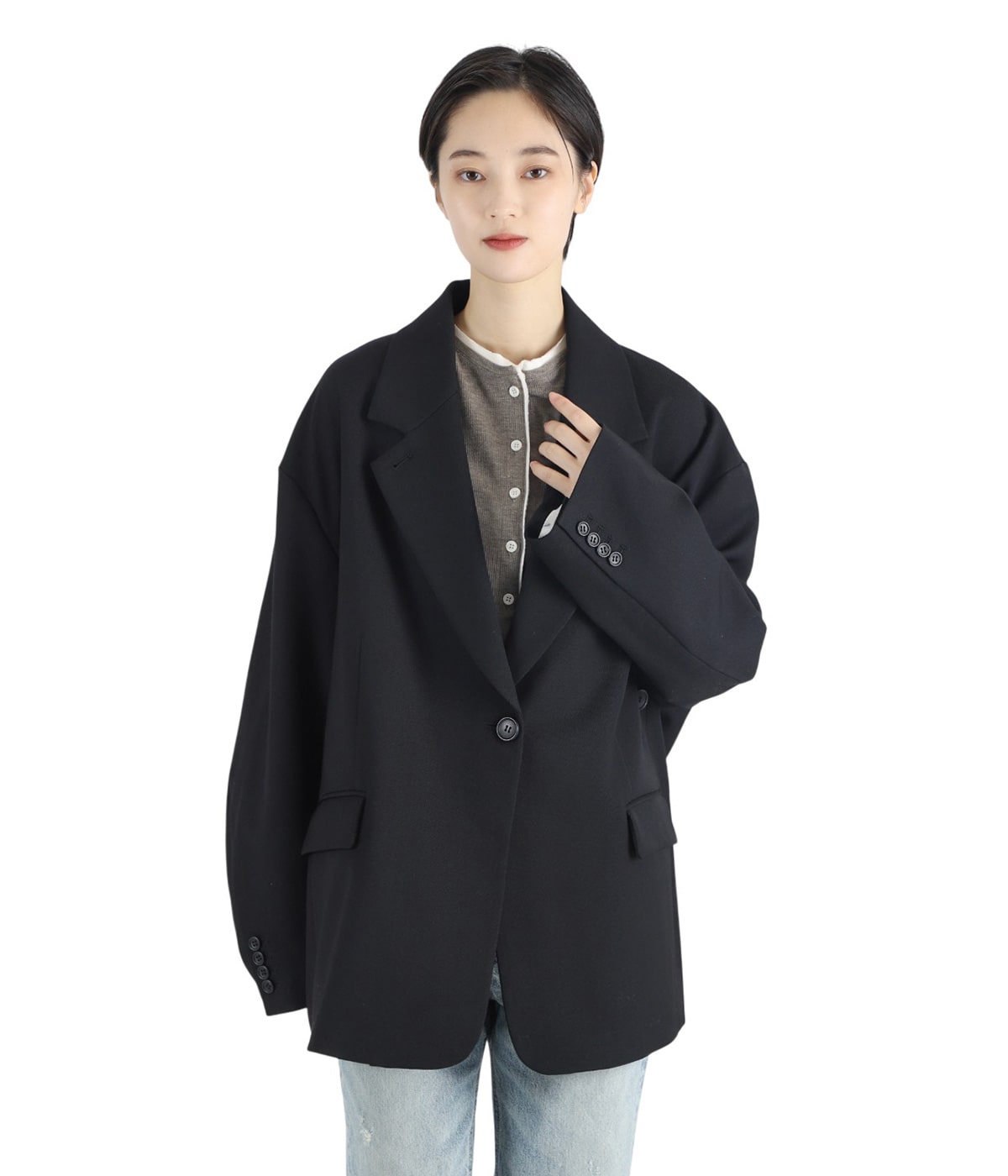 レディース】2WAY TAILORED OVER JACKET | CLANE(クラネ) / アウター
