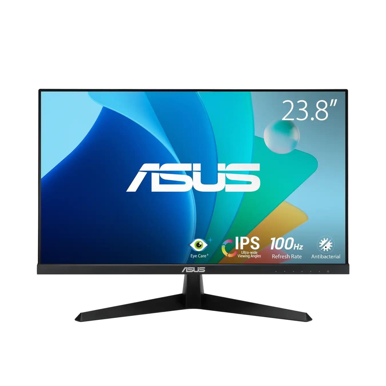 23.8インチのIPSパネル搭載、リフレッシュレート100Hz、応答速度1ms