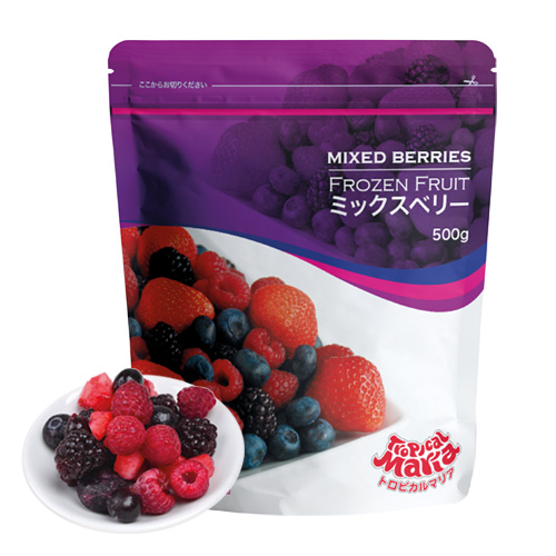 Mixed Berries (Zipper Bag) 500G | ASC