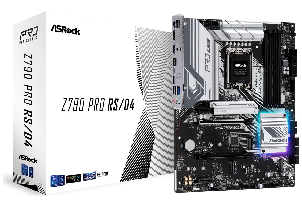 Z790 Pro RS/D4 | ASRock マザーボード Intel Z790チップセット | 株式