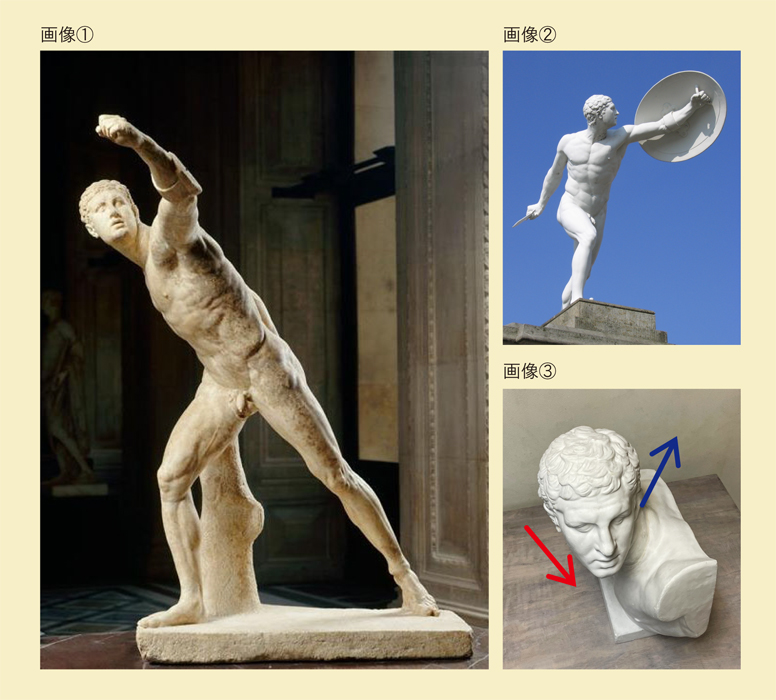 石膏デッサンのモチーフはグラディエーター - アトリエヴィーナス