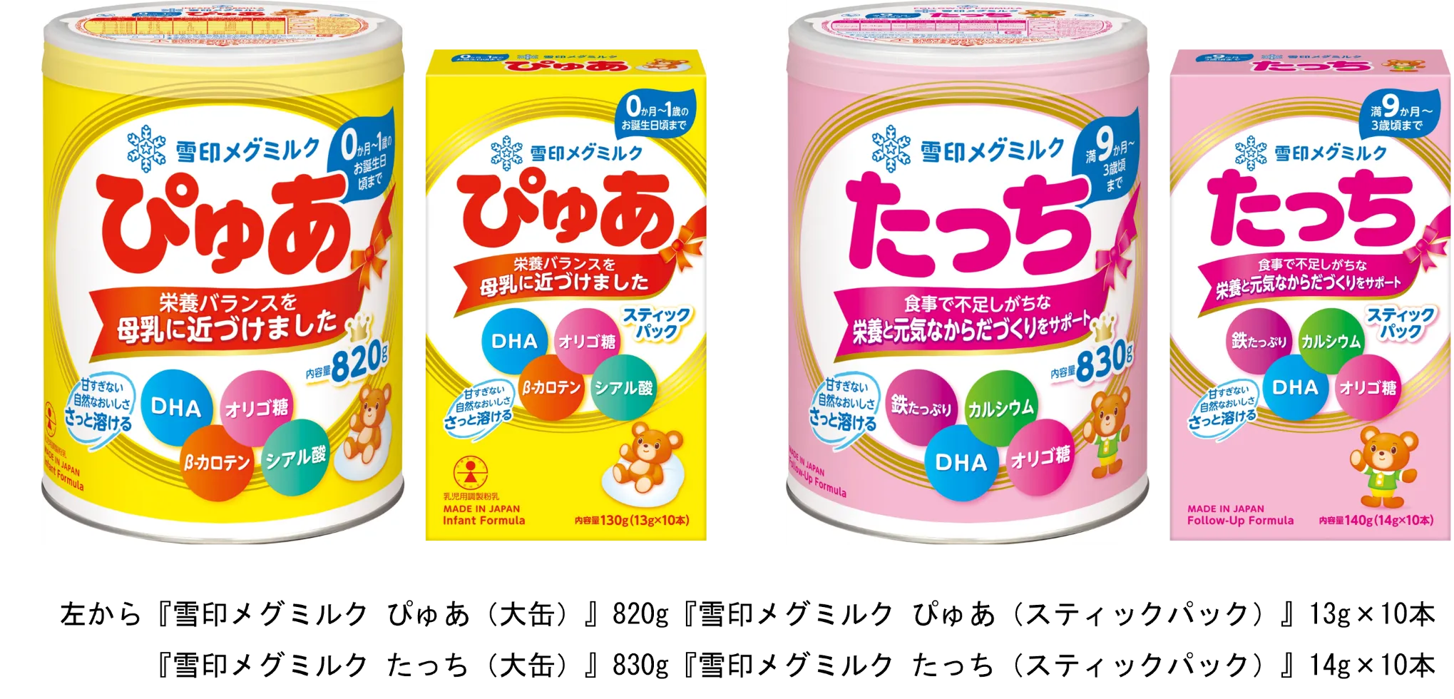 広告費を抑えた“育児応援価格”の粉ミルク 『雪印メグミルク ぴゅあ