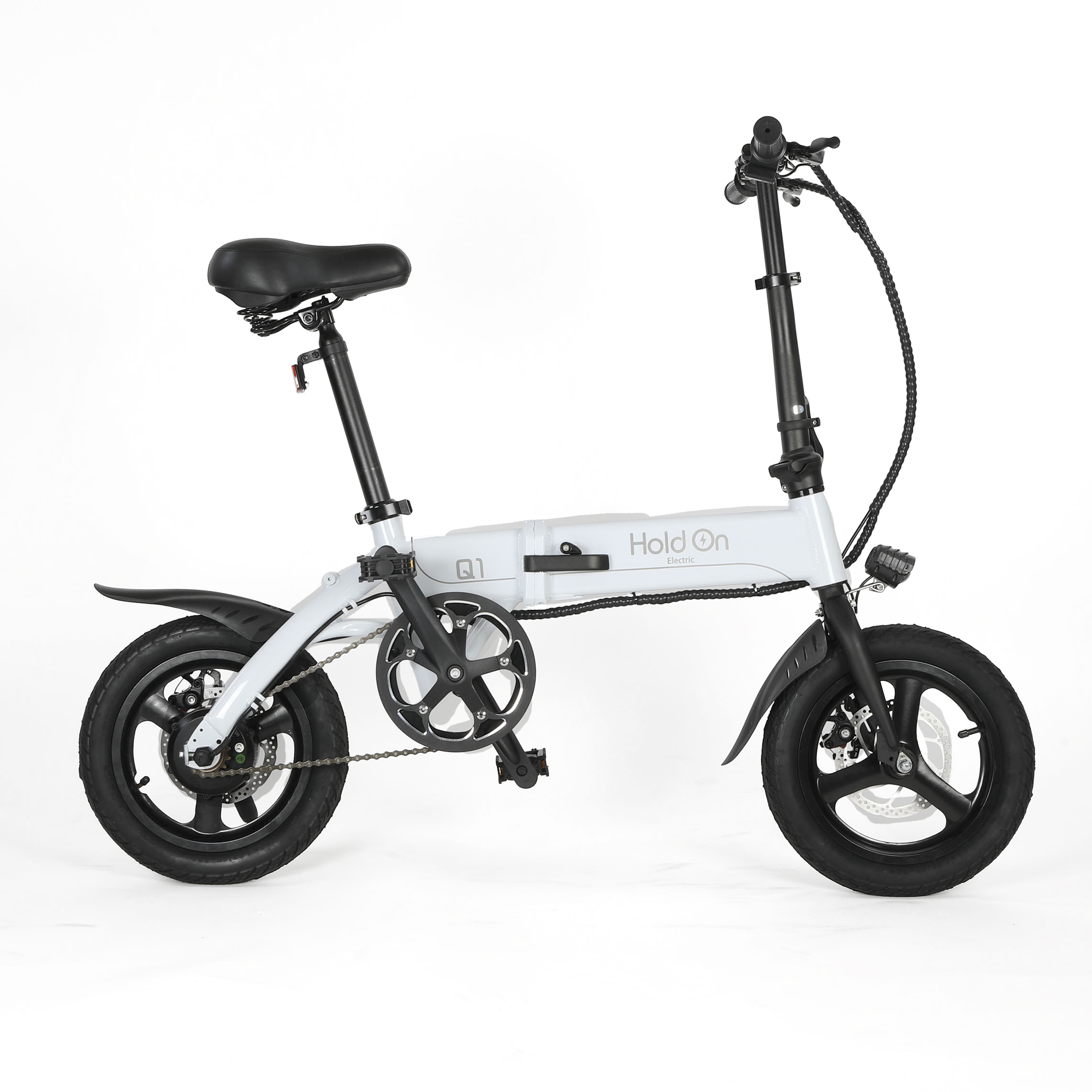 バッテリーもモーターも無い！？ 世界初の電動アシスト自転車「Hold On