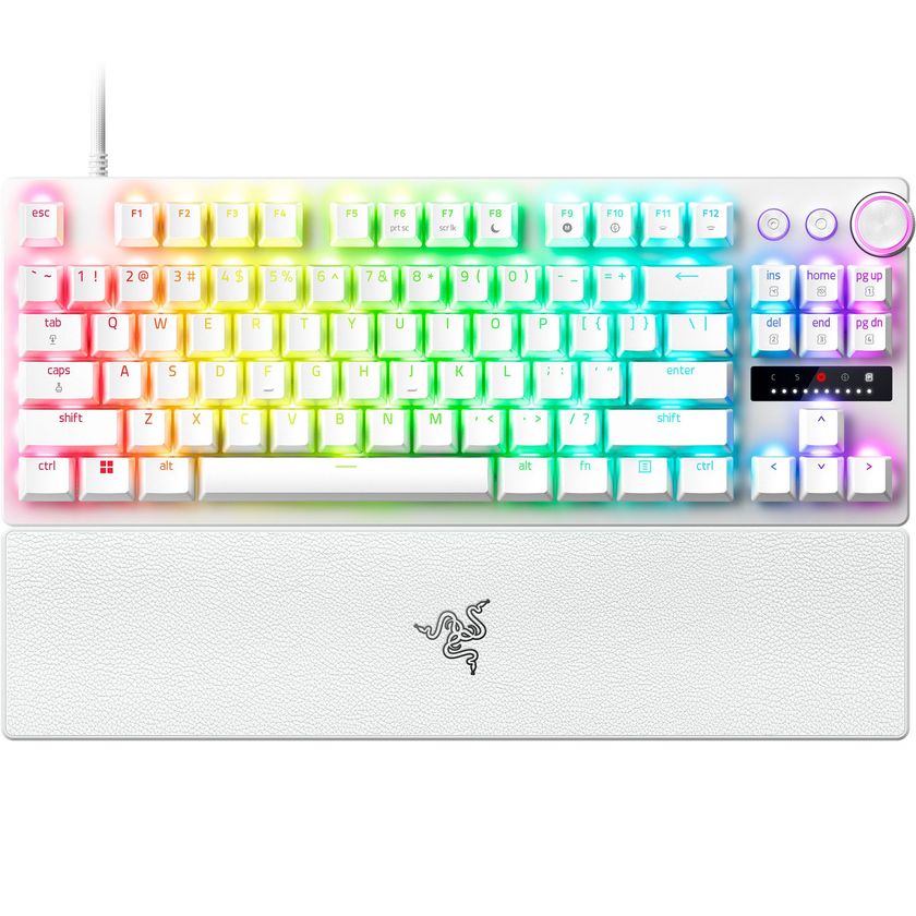 Razer＞光学式ラピッドトリガーキーボードの ホワイトモデルが登場