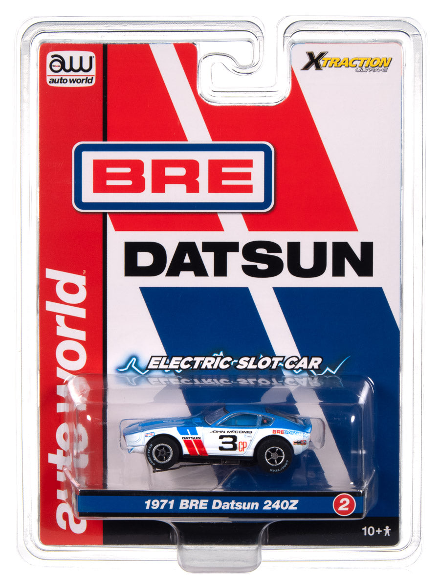Auto World Xtraction BRE 1971 Datsun 240Z HO Scale Slot Car | Auto