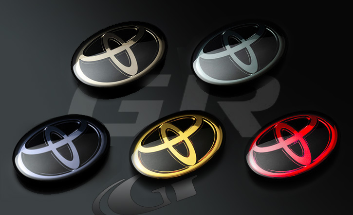 30系プリウス用ゴールドエンブレム/カラードエンブレムの販売サイト