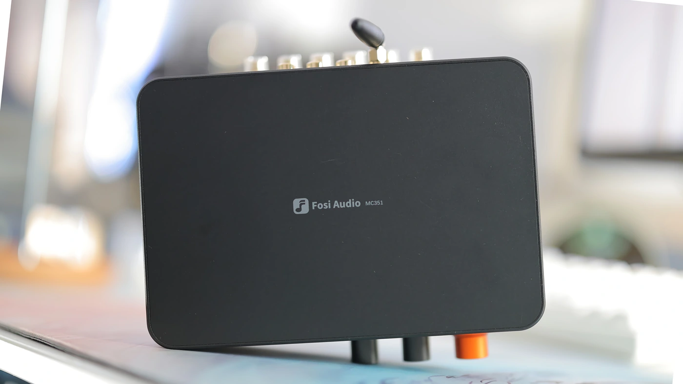 Fosi Audio MC351 - 2.1 Channels Integrated Amplifier with DAC, VU
