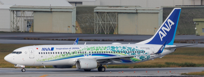 JC Wings SA4112 Boeing 737-800 ANA All Nippon Airways 