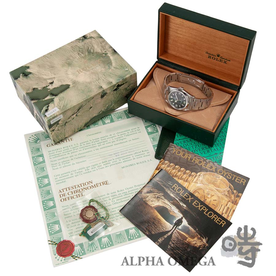 ロレックス エクスプローラーI 14270 (SS) ヴィンテージ | アルファ