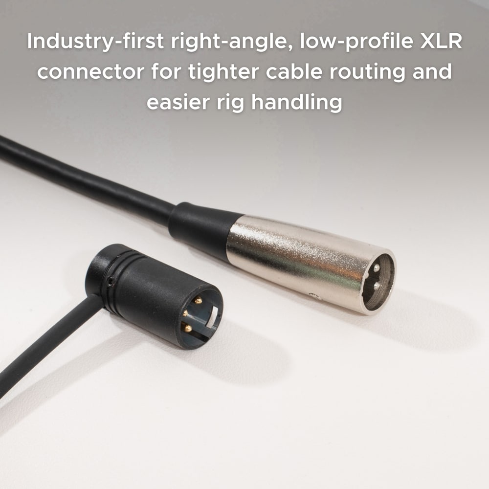 SGM-250LX Compact Shotgun Mic with Low-Profile Right Angle XLR