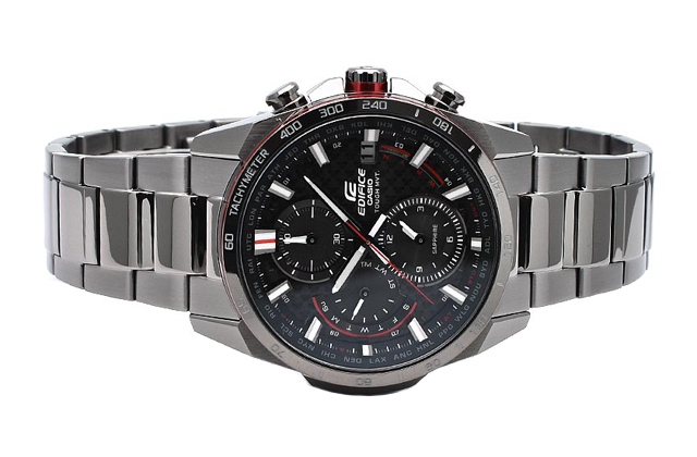 CASIO EDIFICE カシオ エディフィス 世界6局電波ソーラー グレー