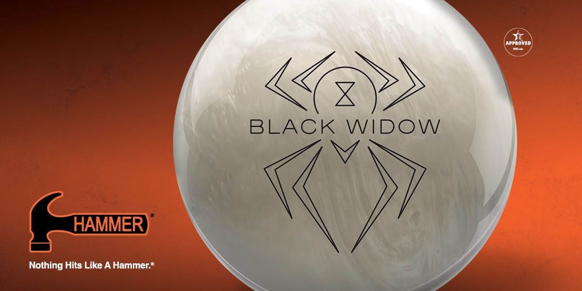 Hammer Black Widow Ghost Pearl Bowling Ball + FREE SHIPPING