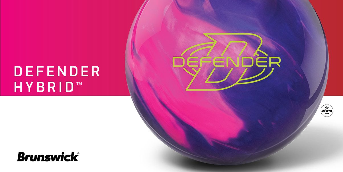 Brunswick Defender Hybrid Bowling Ball + FREE SHIPPING